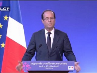 François Hollande : "Le temps est venu de mettre la France en mouvement"