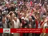 مظاهرات في 17 محافظة للمطالبة بتنحي الرئيس اليمني