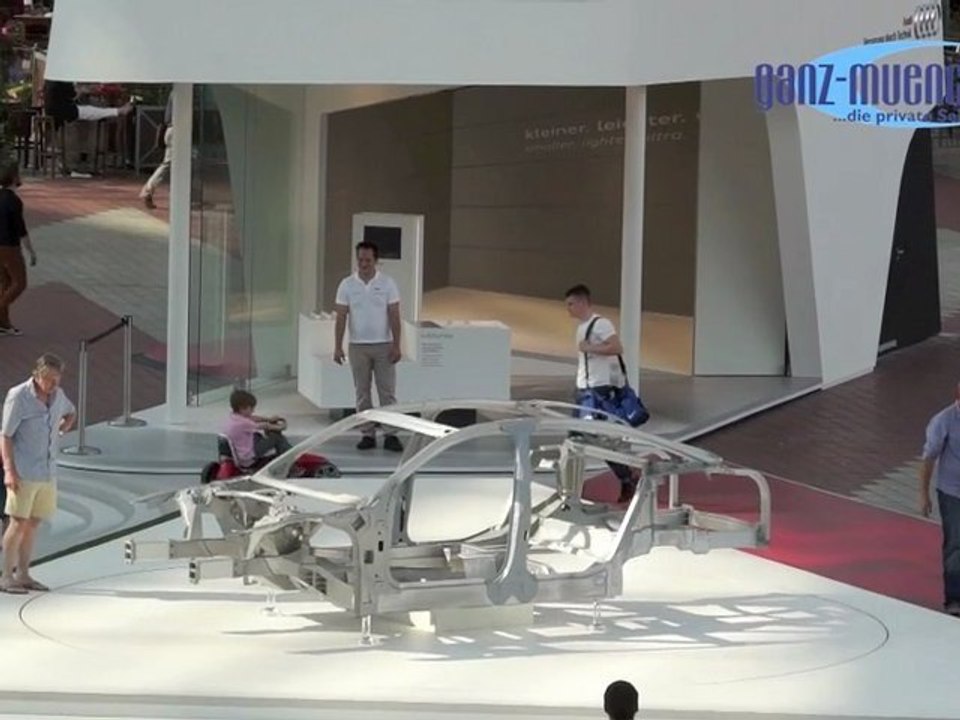 Audi Erlebniswelt am Flughafen München im MAC bis August 2012