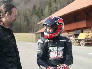 Foggy Petronas FP1 ridden on the road!