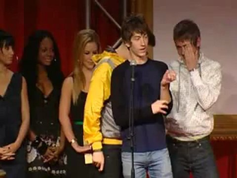 Arctic Monkeys slag off Take That at the Q Awards