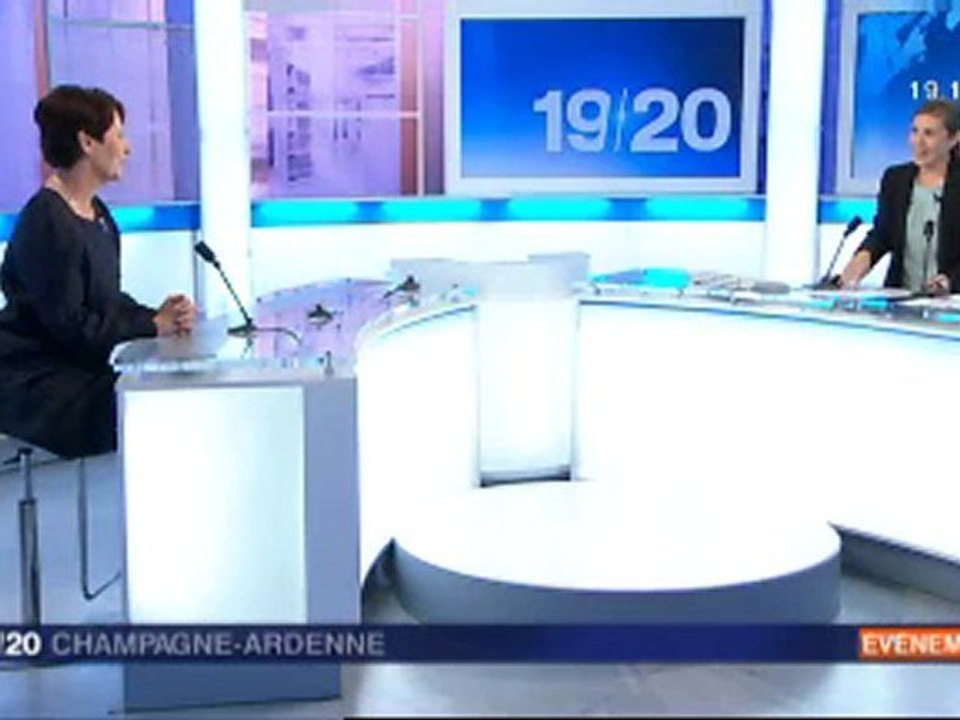 Adelien Hazan maire (PS) de Reims invitée du 19/20 (8 juillet)