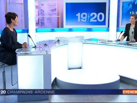 Adelien Hazan maire (PS) de Reims invitée du 19/20 (8 juillet)
