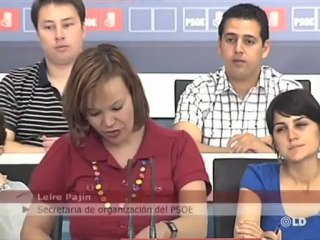 Pajín responde a Rajoy que "se deje de palabras huecas"