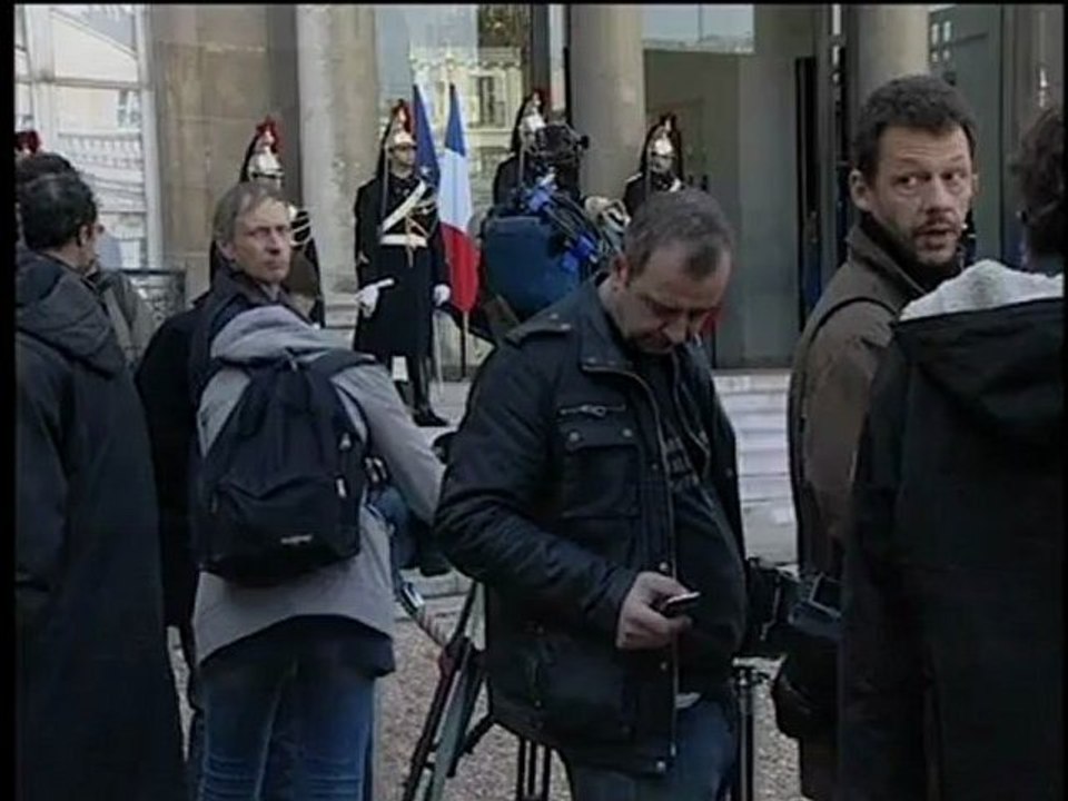 Visite de travail du Président gabonais Ali Bongo Ondimba à l'Elysée