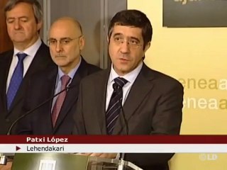 Patxi López: no va a ser un Gobierno de unos pocos, sino de todos