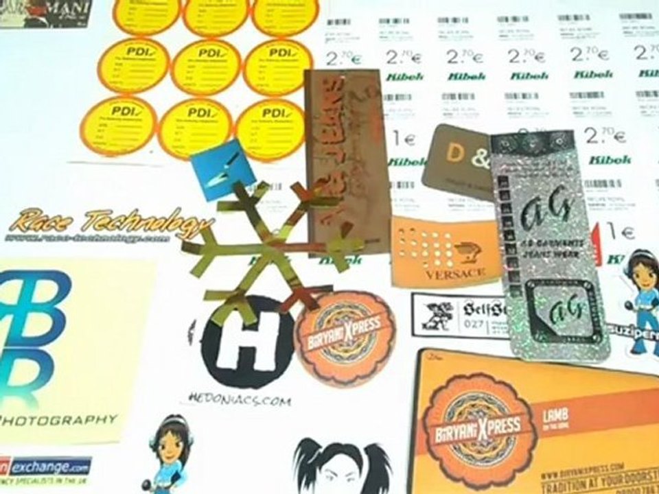 Foil Labels _ Custom Foil Labels