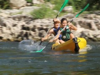 Descente de l'Ardèche en canoë