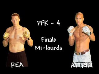 Rea vs Attrifi - Finale des mi-lourds - Pro Fight Karate 4
