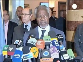 Annan vede Assad a Damasco