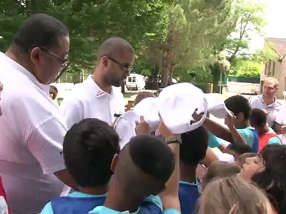 Journée avec les parrains de Kinder s'Engage pour l'Enfance