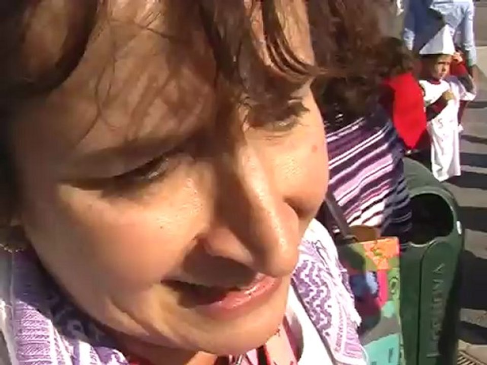 Protesta scuola - Manifestazione Salone Nautico (Genova 2008)