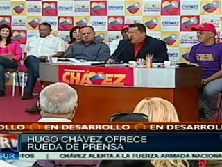 Hugo Chávez afirma que Venezuela no está dividida
