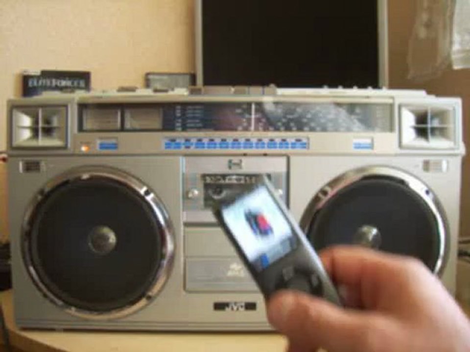 JVC RC M 70 Ghettoblaster Boombox komplett gereinigt und restauriert