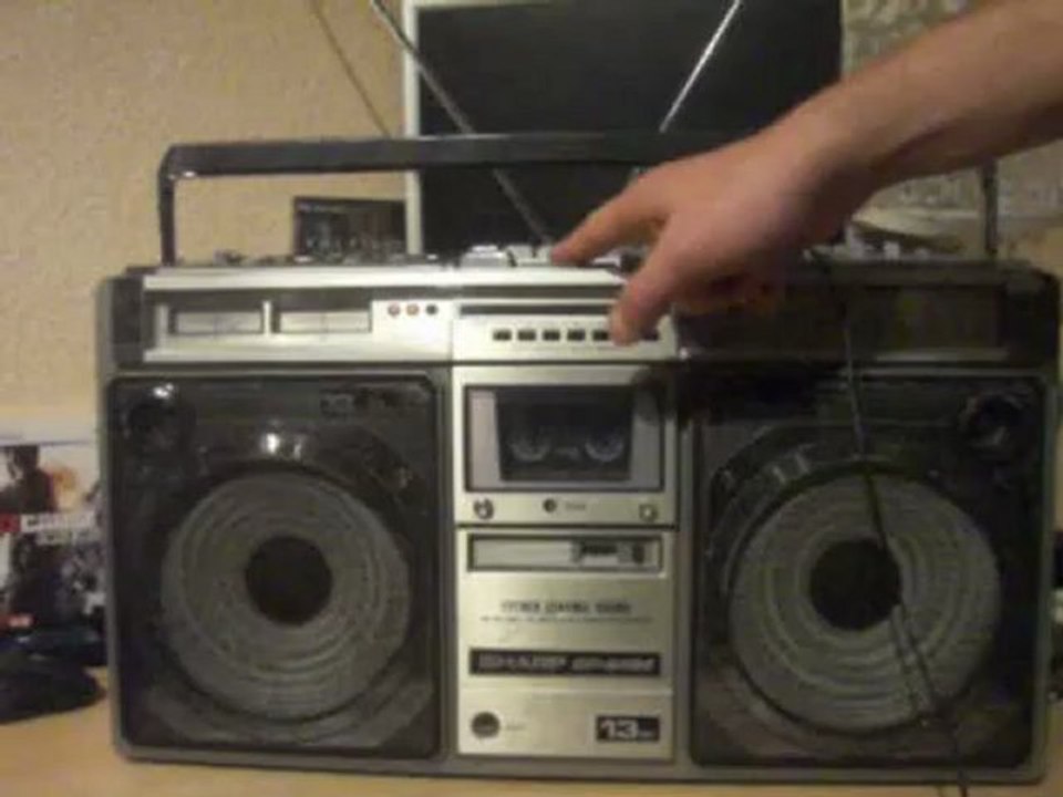Sharp GF 9494 Ghettoblaster Boombox sehr guter Zustand Full Demo