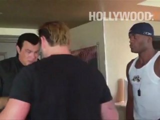 Exclusive: Steven Seagal Trains Anderson Silva For UFC 148- Hollywood.TV