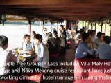 Apple Tree Laos - Networking dinner of hotel executives in Luang Prabang