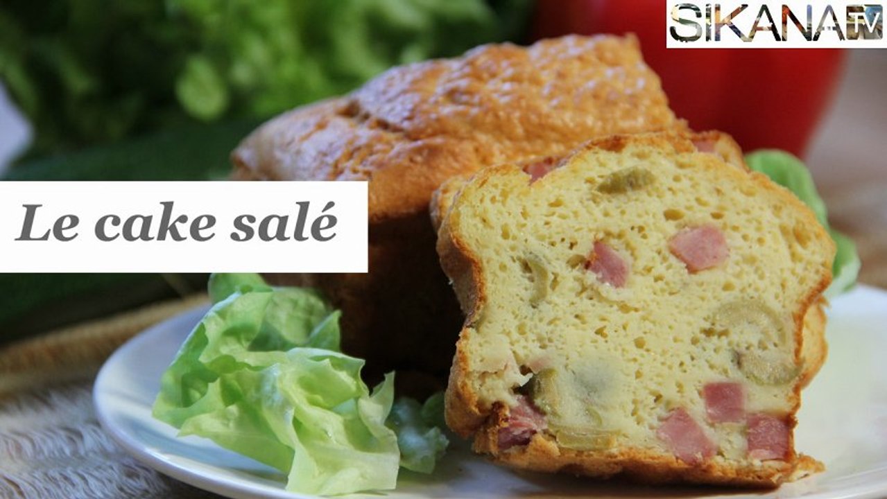 Le cake aux olives et au jambon : Facile - rapide et excellent - HD