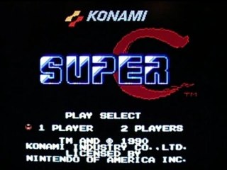 First Level - Only - Super C - Nintendo
