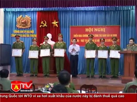 ANTÐ - Bảo đảm tốt an ninh chính trị - trật tự an toàn xã hội