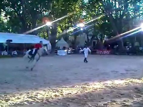 Liselle Voltige Rencontres Equestres Med. Beaucaire 08/07/12