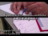 PRES'TV: SIGNATURE DE LA CONVENTION CONSTITUTIVE DU PÔLE BIOLOGIE-SANTÉ