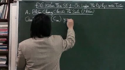 Luyện thi đại học môn Toán-Đề tự luyện 01-Phần 1