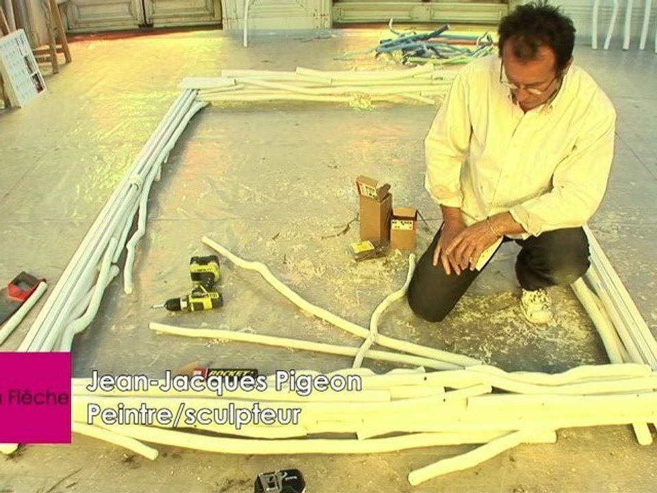 Présentation de la résidence de Jean-Jacques Pigeon à l'Hôtel Huger. 2012