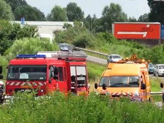 Fontenay-Trésigny : le camion prend feu sur la RN4