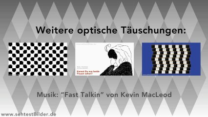Optische Täuschung: Rauten gleich hell?