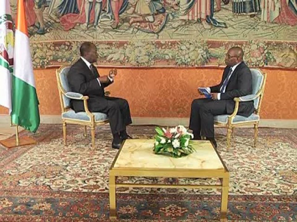 Africa24: Le Président Ouattara à l'émission "Face à Nous" du 08-07-2012 (partie 3/3)