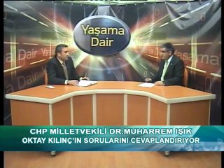 YAŞAMA DAİR CHP MİLLET VEKİLİ Dr.MUHAREM IŞIK 06 12 2012 2. BÖLÜM