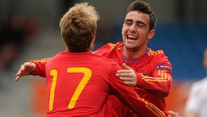 L'amour de frappe de Paco Alcácer à 18 ans !