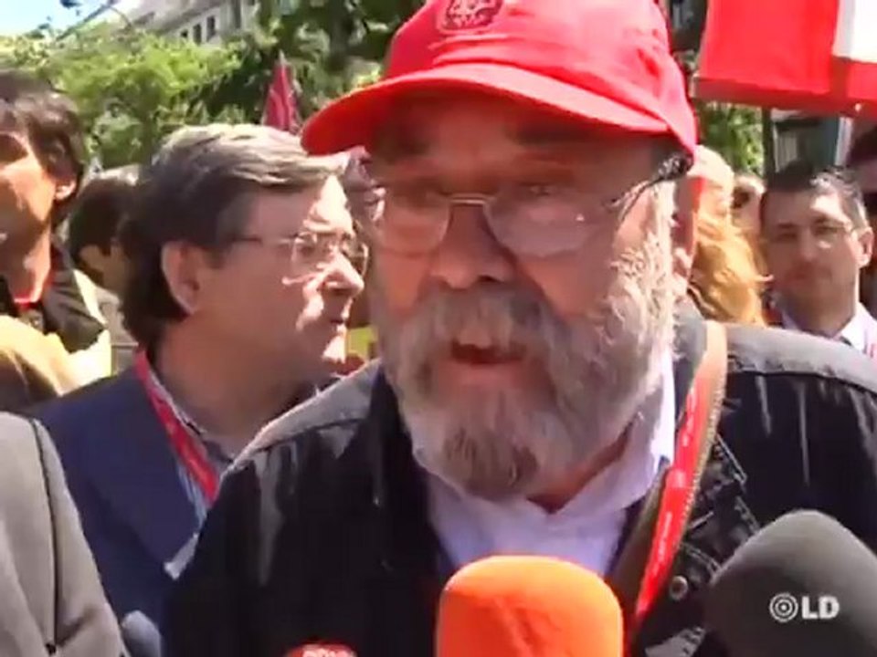 Cándido Méndez arremete contra todos menos contra Zapatero