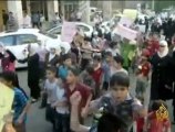 إستمرار الاحتجاجات ضد نظام الأسد
