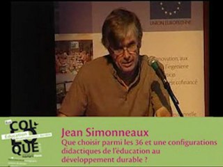Colloque 2012 : Conférence - Éduquer au développement durable : quelles stratégies pour quels publics ?