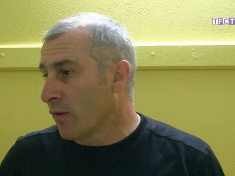 La réaction d'Alain CASANOVA après le match TFC-LUZENAC (partie 2)