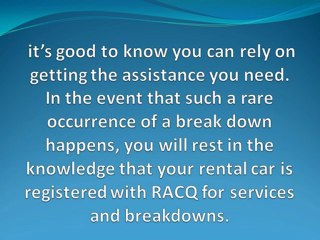 Roadside Assistance for Rental Cars