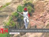 Top 5 : un acrobate chinois survit à une chute de 200 mètres