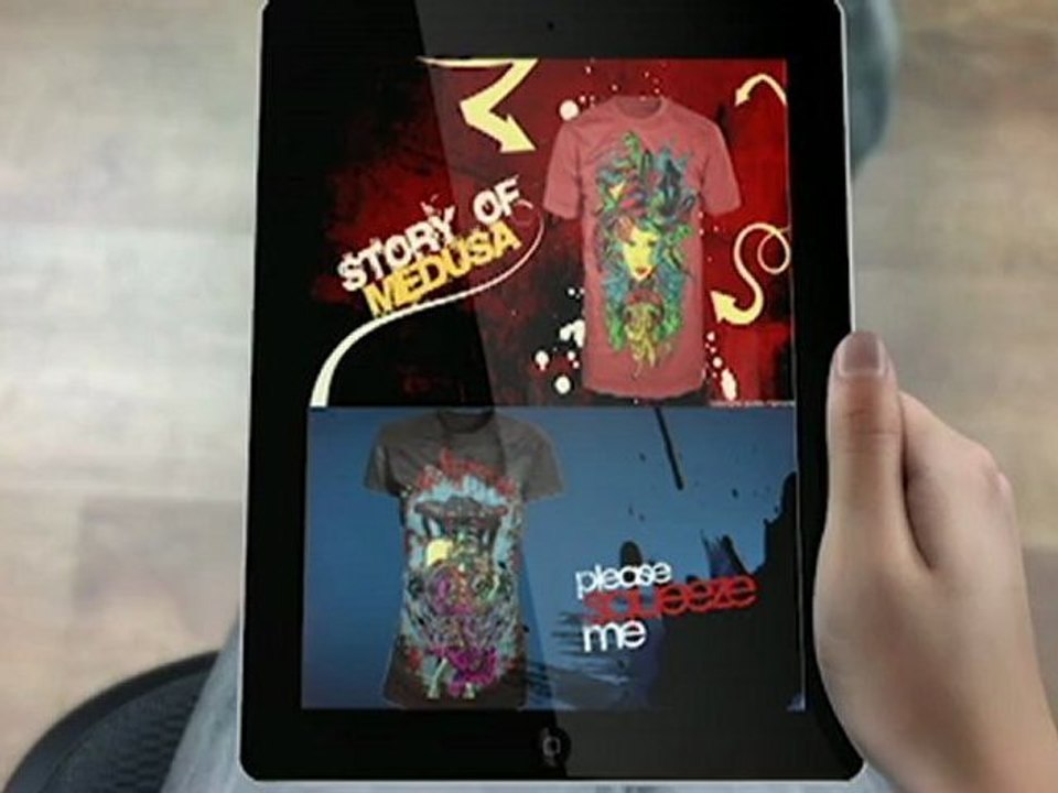 QuotesFashion-Tablet Werbung