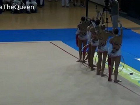 Italy 2012 Pre-olympic Trophy Follonica AA 2 hoops 3 ribbons