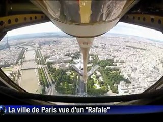 Défilé du 14 juillet: des avions "Rafale" survolent Paris