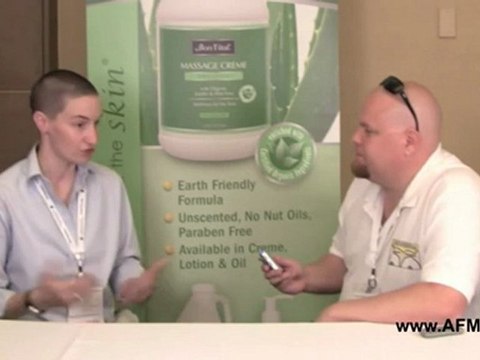 Lauren Cates from HealWell.org at the 2012 Alliance for Massage Therapy Education Conference