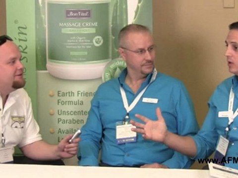 Massamio at the 2012 Alliance for Massage Therapy Education Conference