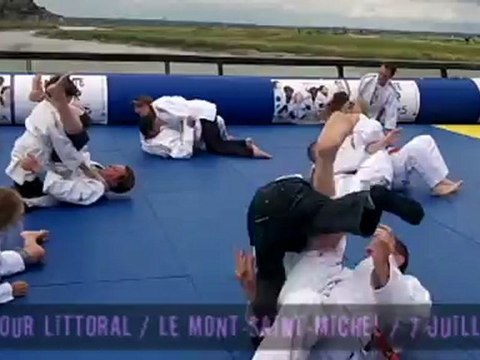 Judo Tour Littoral au Mont Saint Michel le 7 juillet 2012