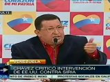 Chávez criticó intervención de EE. UU. contra Siria