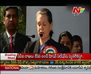 Empower tribal women, says Sonia Gandhi