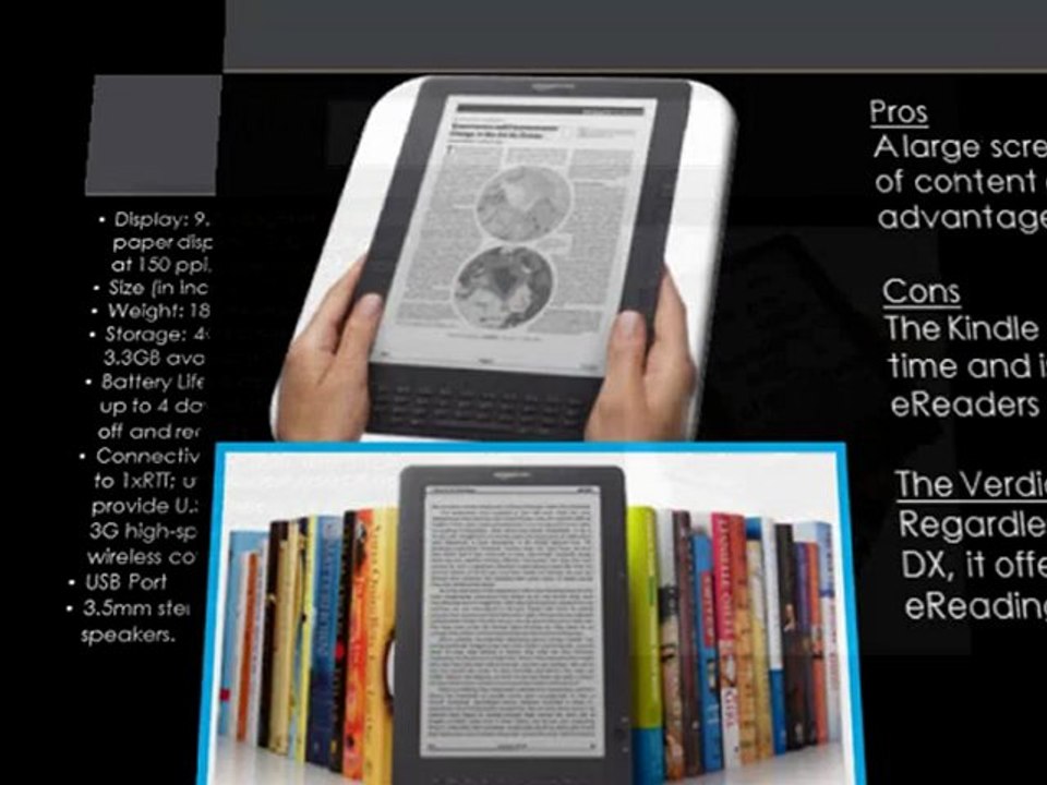 2012 Best eReader Comparison