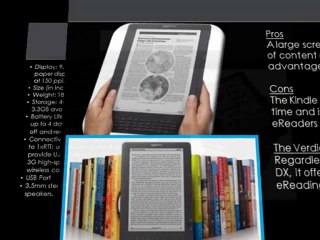 2012 Best eReader Comparison