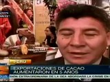 Perú realiza Salón del Cacao y Chocolate